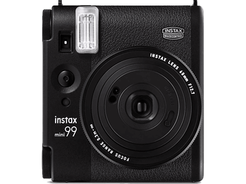Cámara instantánea - Fujifilm Instax Mini 99, Fotos 62 × 46 mm, Flash incorporado, 6 efectos de color, Temporizador, Negro