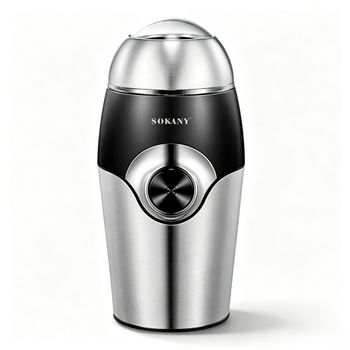 Molinillo de Café Eléctrico 150W Acero Inoxidable Moledor de Granos y Especias SOKANY SK-3024