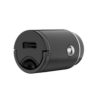 celly cargador coche usbc 30w negro