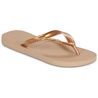havaianas chanclas top logo metallic para mujer
