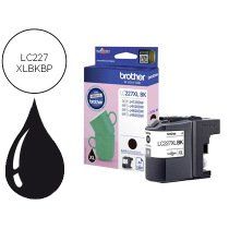 Brother LC227BK XL Cartucho original negro alta capacidad (1200 pÃ¡ginas)