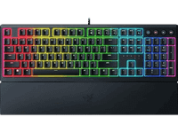 teclado gaming - razer ornata v3 por cable retroiluminacion ambidiestro membrana mecanica qwerty negro