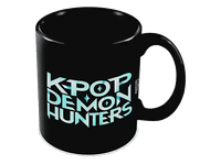 taza - sherwood k-pop demon hunters ceramica 315 ml negra