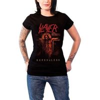 slayer tops y camisetas ro3484 para mujer