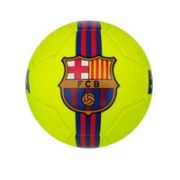 balon futbol fc barcelona amarillo fluor talla 5- jbb1020