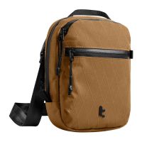 bolsa de viaje tomtoc aviator-t37 con correa de hombro x-pac marron