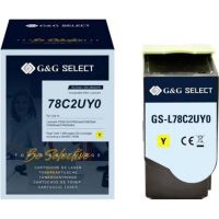 toner gg gs-l78c2uy0 amarillo 7000 paginas lexmark