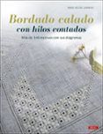 bordado calado con hilos contados