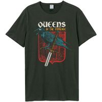 amplified clothing camiseta sword and crow para mujer