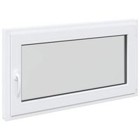 ventana de sotano oscilante y abatible risor 110 x 60 cm vidaxl