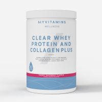 clear whey protein and collagen plus - 486g - 20raciones - cherry raspberry