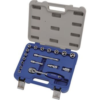 Llave Vaso Juego 18 Piezas + Carraca 3/8'' - Irimo - 119-18-4..