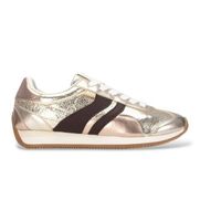 xti para mujer 14627503-oro zapatillas 146275 oro 39 dorado plano cordones casual