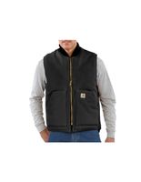 chaleco carhartt v01 insulated rib collar hombre negro