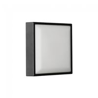 aplique de pared exterior led oliver square 6w