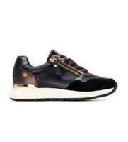 xti para mujer 14421801-negro zapatillas 144218 negro 37 plano cremallera casual