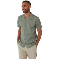 threadbare camisa manga corta maples para hombre