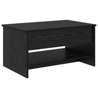 mesa de cafe roble negro 80 x 505 x 415 cm vidaxl