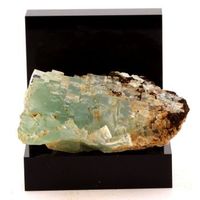 fluoritis blanca y verde - piedra natural de francia langanac - cristal multicolor raro coleccion de sylvain desfarge  2254 ct - certificado de