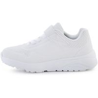 skechers sandalias uno lite vendox 403695l-w white para nina