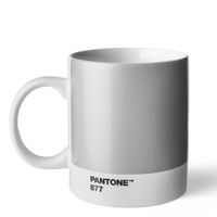 taza de porcelana plateada 877 c