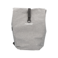 bolsa para bicicleta fischer plus cita gris