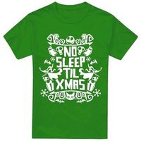 nightmare before christmas camiseta no sleep til christmas para hombre