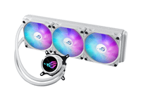 sistema de refrigeracion liquida asus para cpu rog strix lc iii 360 argb wht blanco