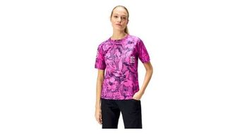 Maillot de manga corta endura grid floral edicion limitada rosa mujer