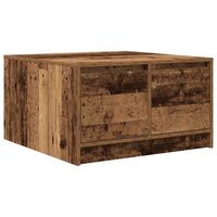 mesa de centro con cajones madera vieja 705x70x40 cm vidaxl