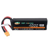 bateria lipo xf power de 111v 4000mah 60c 3s con conector xt60 y t deans para rc drone