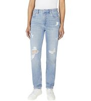 pepe jeans para mujer pl204591ri6 jeans en fit taper violet azul 2930 casual algodon denim sostenible