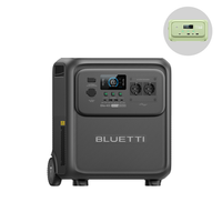 bluetti elite 400 2600w3840wh estacion de energia portatil con ruedas para hogar cortes de luz rv y camping