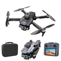 ylrc s158 gps 5g wifi fpv con controlador de pantalla lcd de 45 pulgadas camara dual 720p hd gimbal servo evitacion