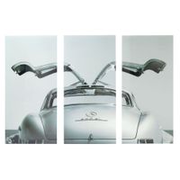 triptico de cristal coleccion de coches 240x160