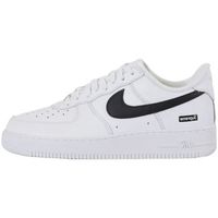 nike zapatillas air force 1 low supreme white black para hombre