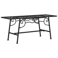 banco de jardin  banco de exterior  silla de jardin de acero negro 110 cm