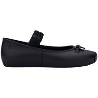 melissa bailarinas sophie scrunch - matt black para mujer