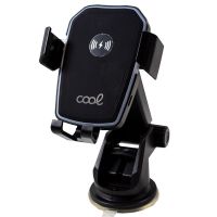 cool soporte universal de coche con carga inalambrica qi