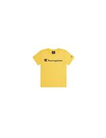 camiseta champion crewneck infantil amarillo