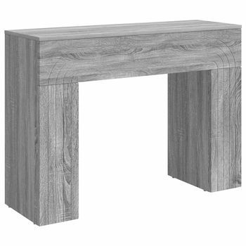 Mesa De Centro 102x35x75 Cm Madera - Gris