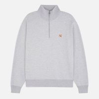 maison kitsune fox head patch comfort sweatshirt - xl