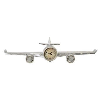 Reloj Pared Metal Mdf 102x22x26 Estanteria