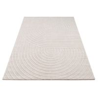 alfombra moderna sorrento crema 120x160 cm
