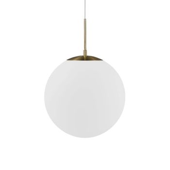 Lámpara de techo elegante y minimalista de latón con esfera ø35cm