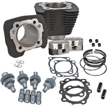 Kit tuning motor Harle-Davidson Sportster 883 '00-'19 1200cc completo negro