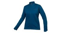 chaqueta de manga larga para mujer singletrack softshell azul
