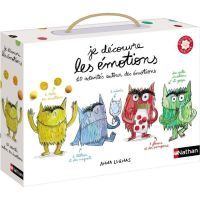 kit educativo emociones nathan descubro las emociones 3 actividades magneticas