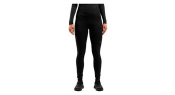 Mallas largas de running para mujer odlo zeroweight warm 2 0 reflectante negro