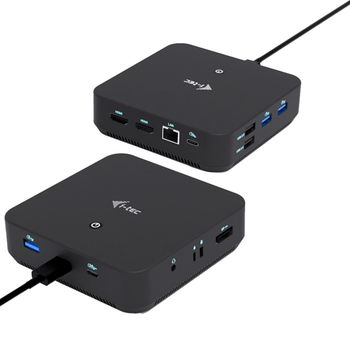 i-tec USB-C DP Dual HDMI Docking Station Power Delivery 100W
